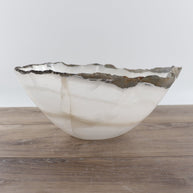 Mexican Onyx/Calcite Bowl 14