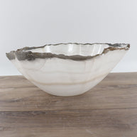 Mexican Onyx/Calcite Bowl 14