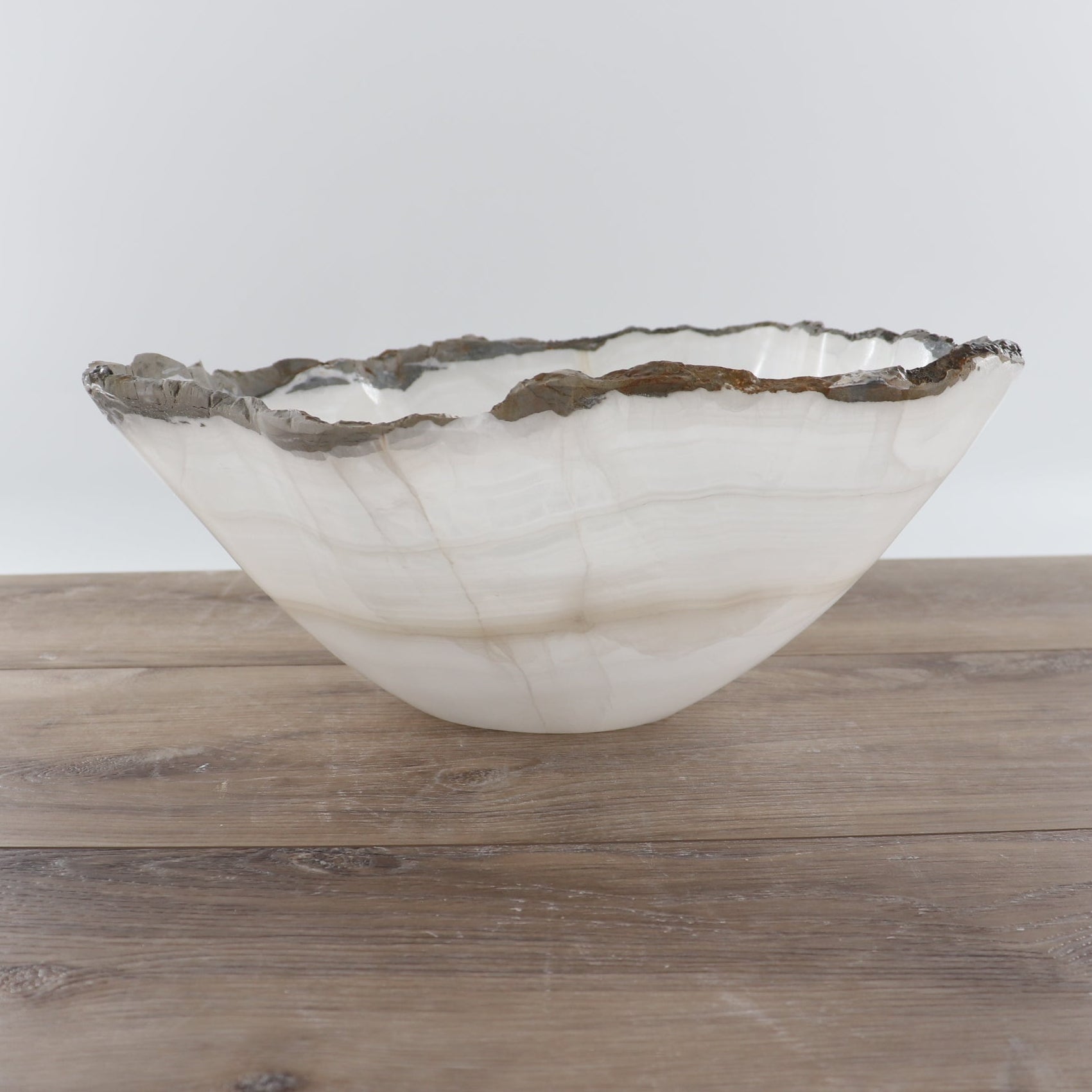 Mexican Onyx/Calcite Bowl 14
