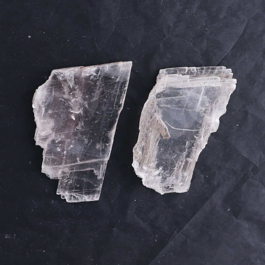 Selenite Slices Set of 7