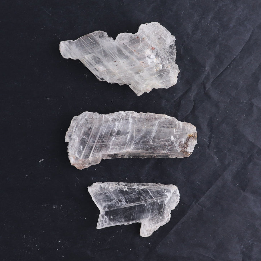 Selenite Slices Set of 7