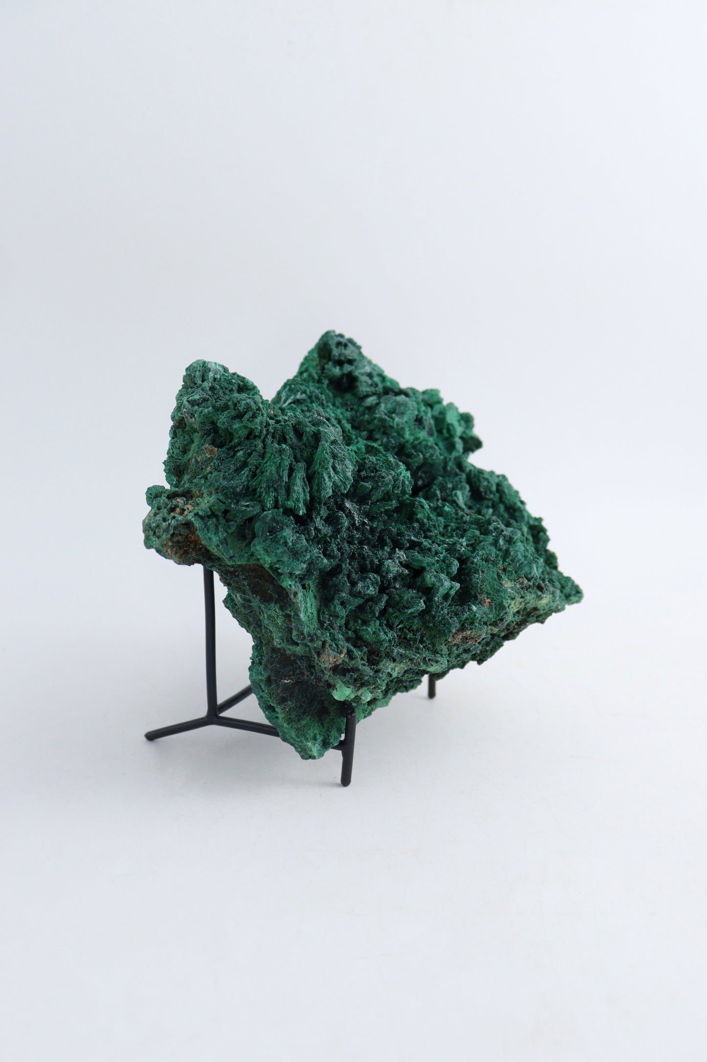 South African Malachite Cluster