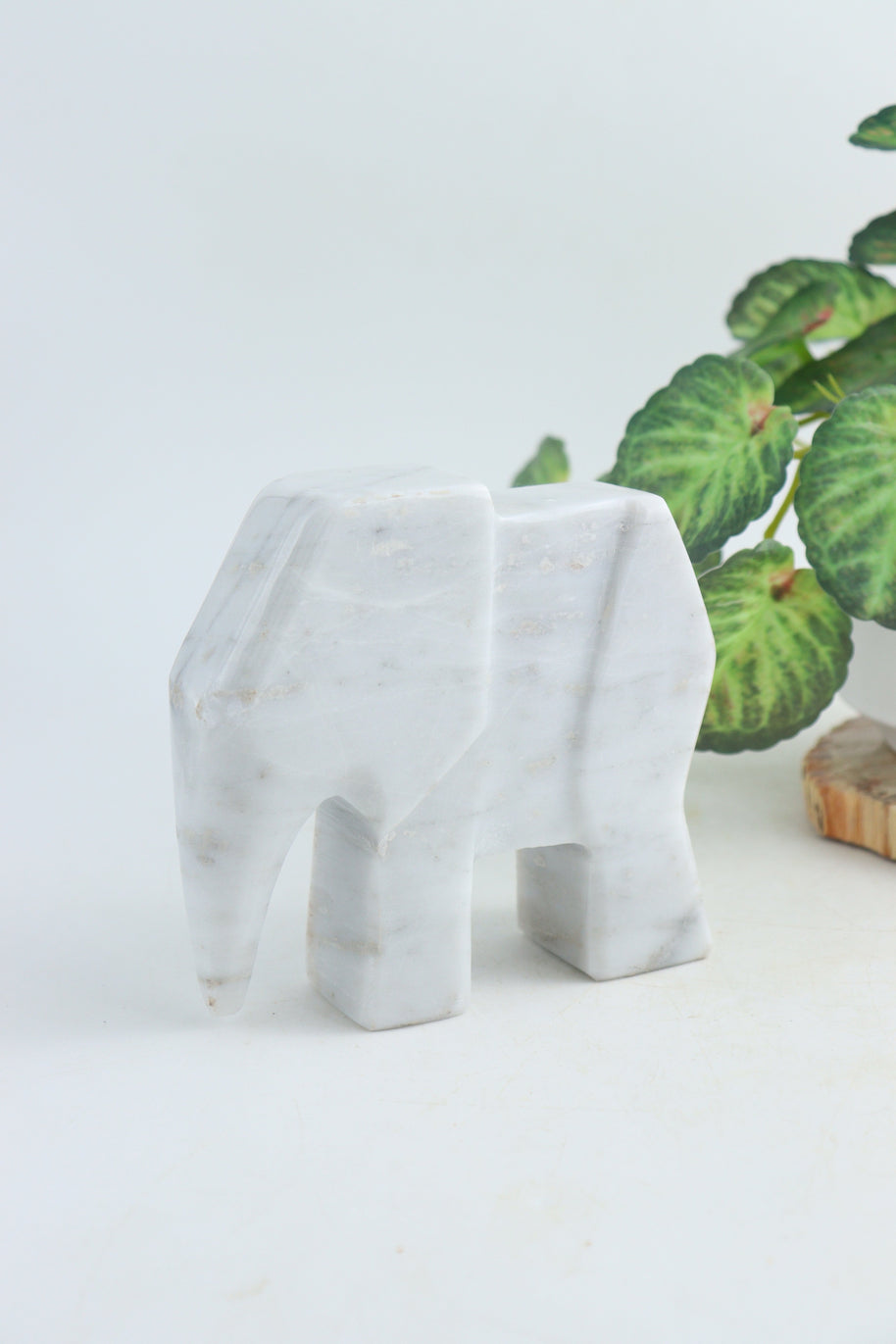 White Marble Elephant