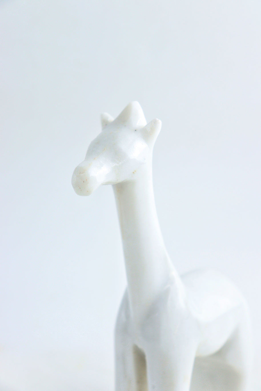 White Marble Giraffe