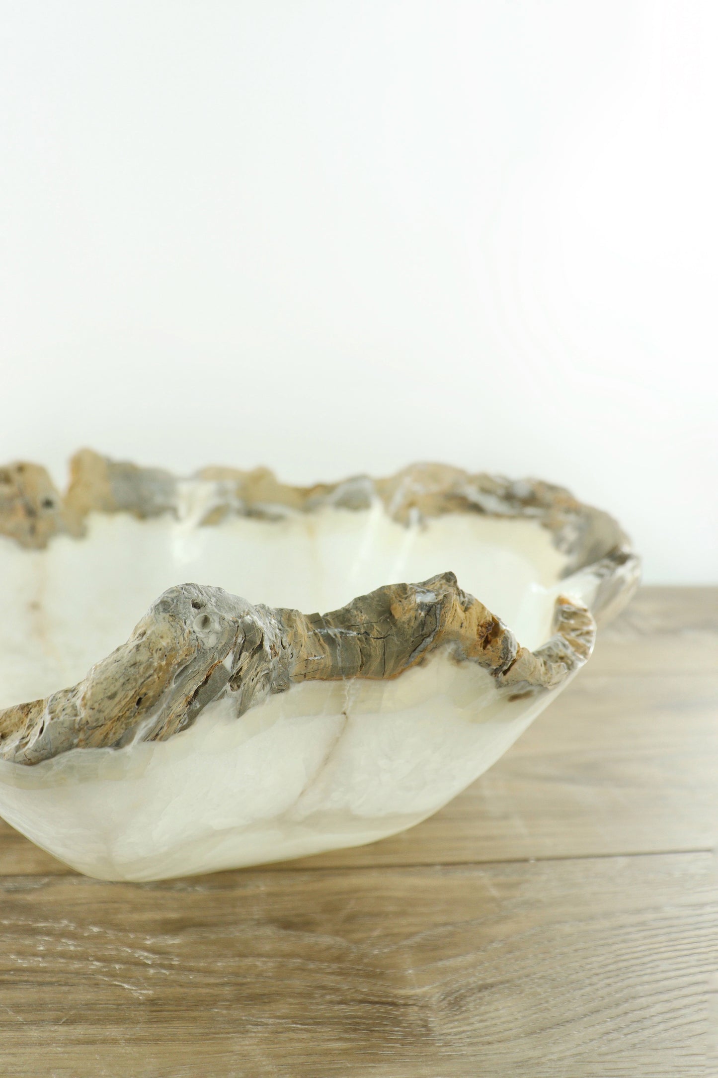 White Onyx Bowl