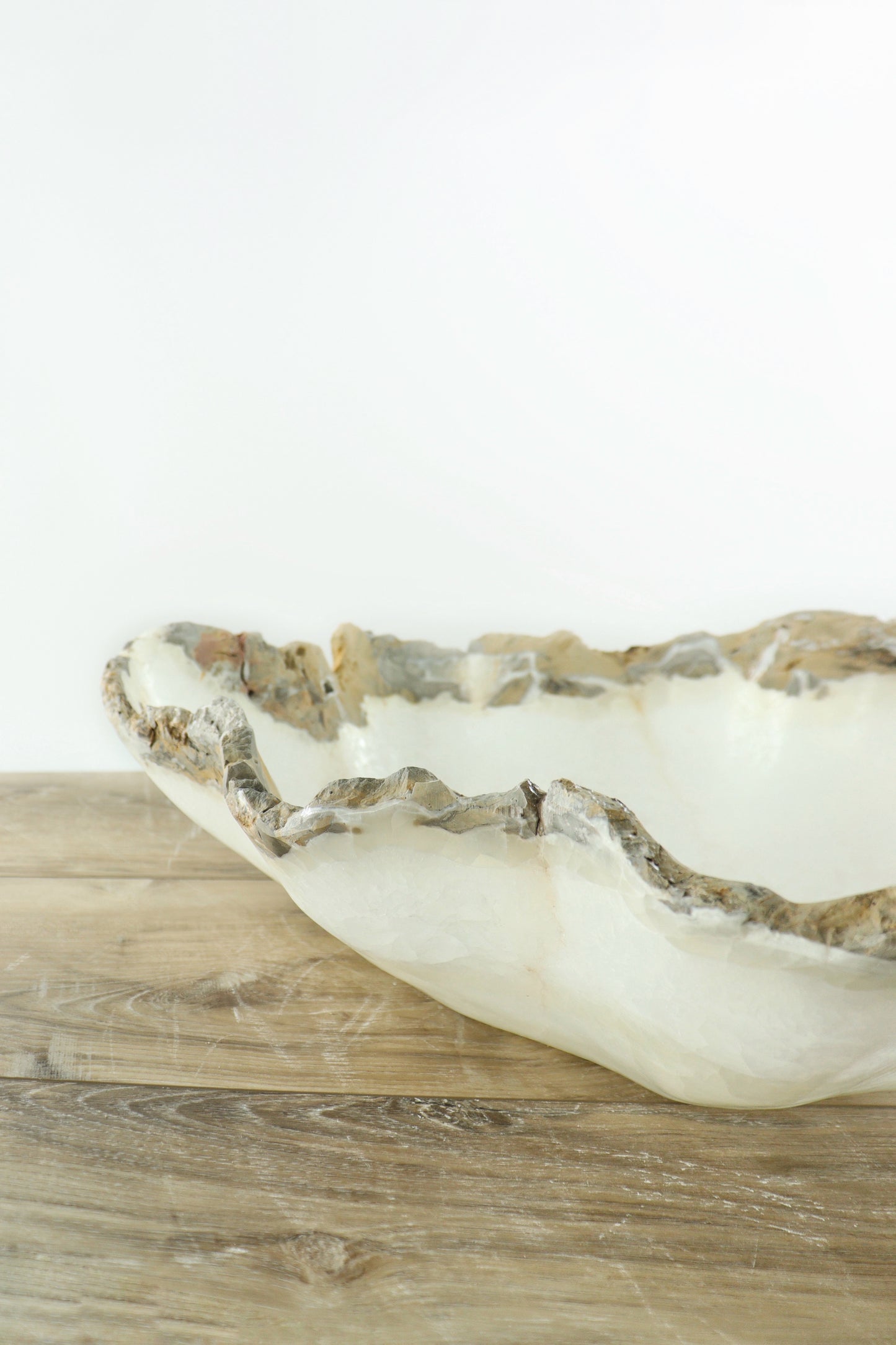 White Onyx Bowl