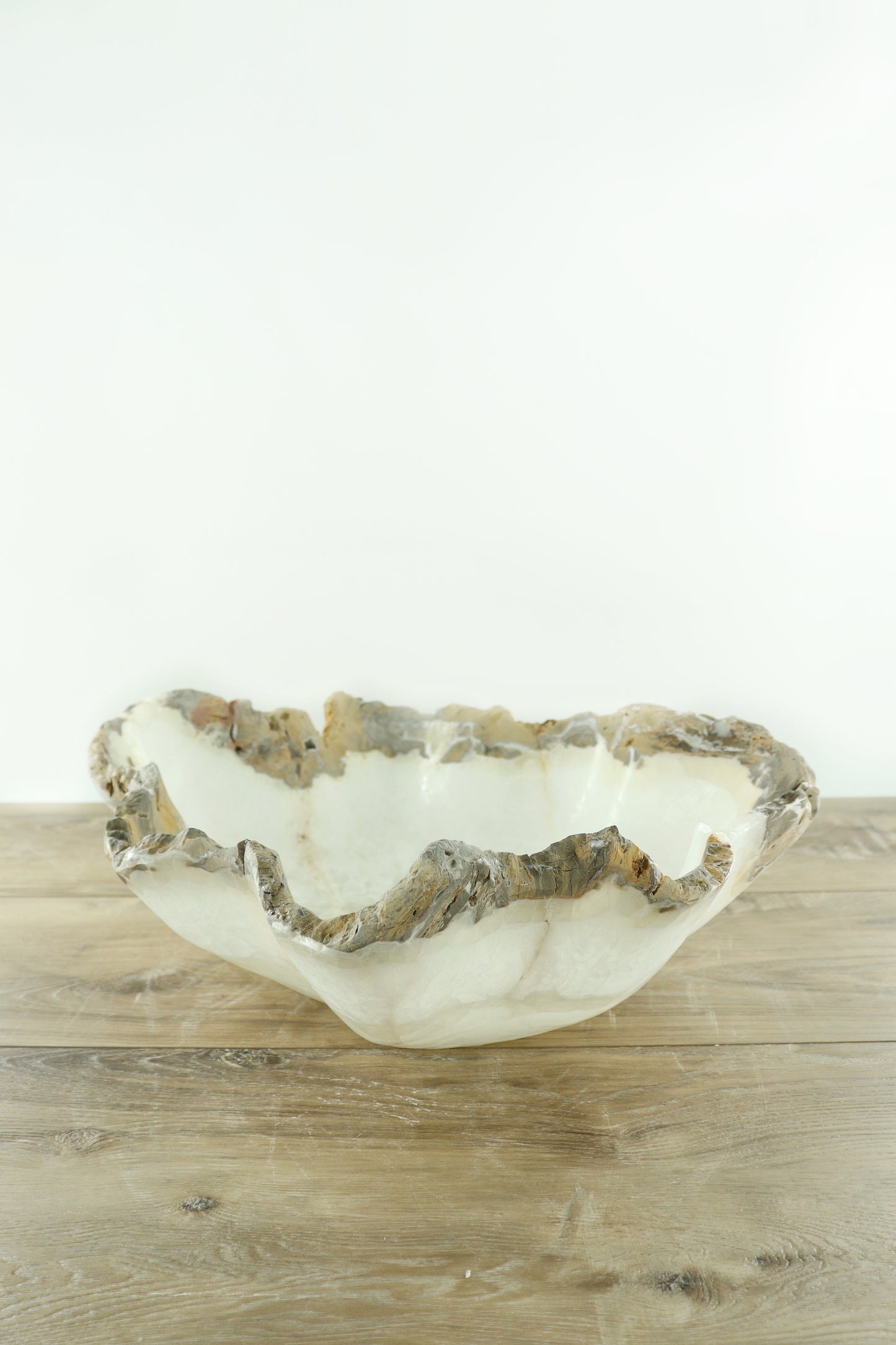 White Onyx Bowl