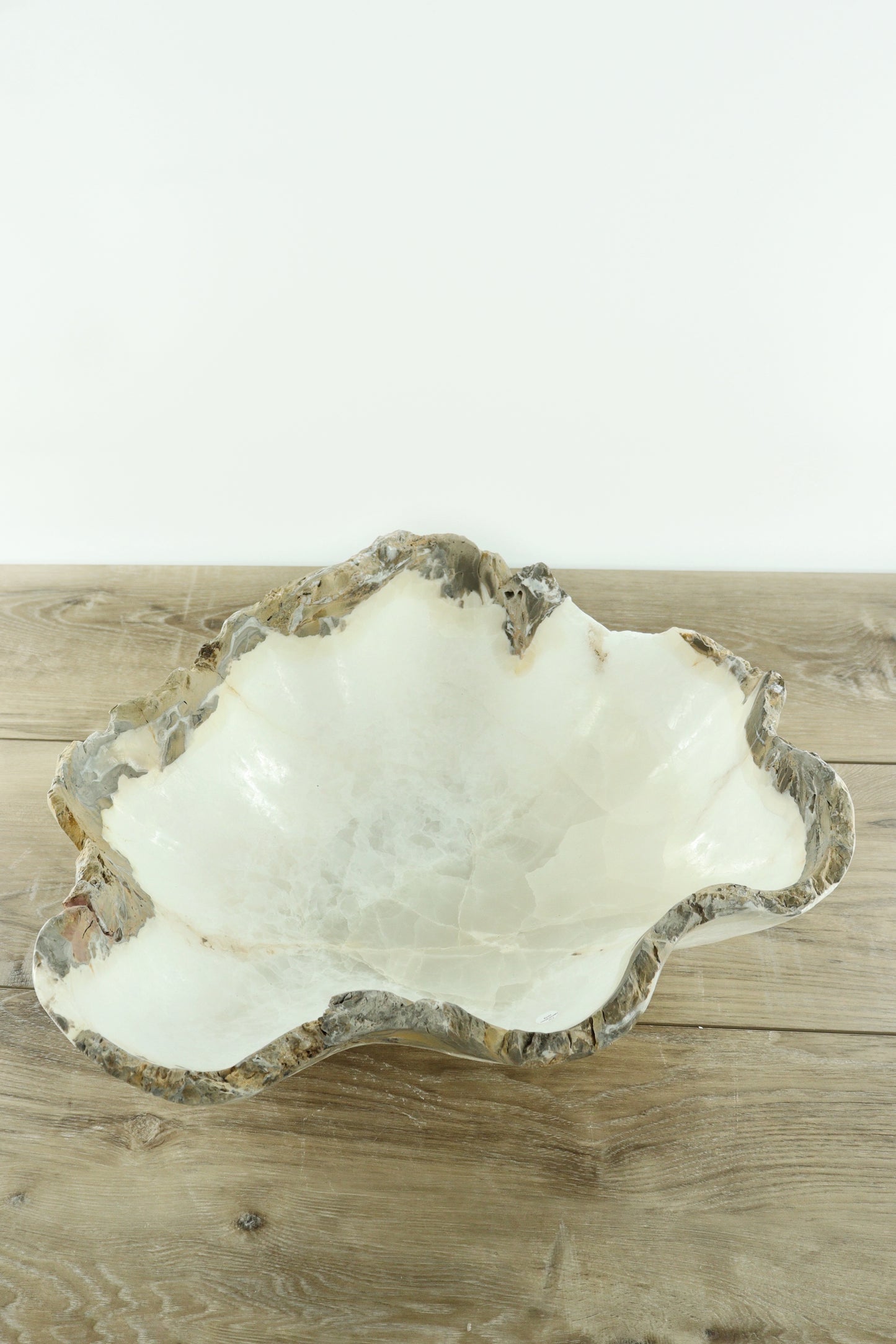 White Onyx Bowl