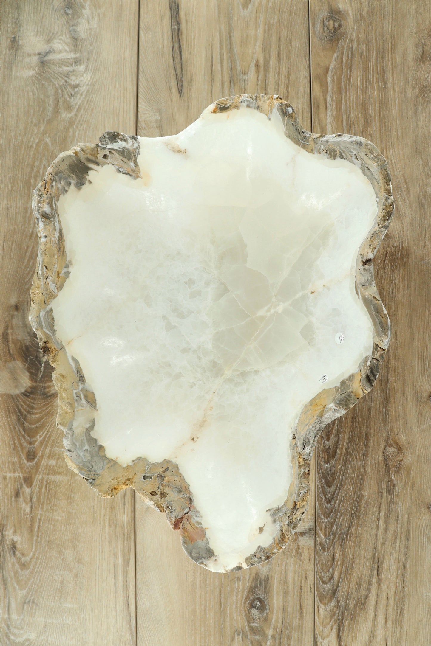 White Onyx Bowl