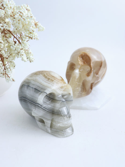 Mexican Onyx Skull