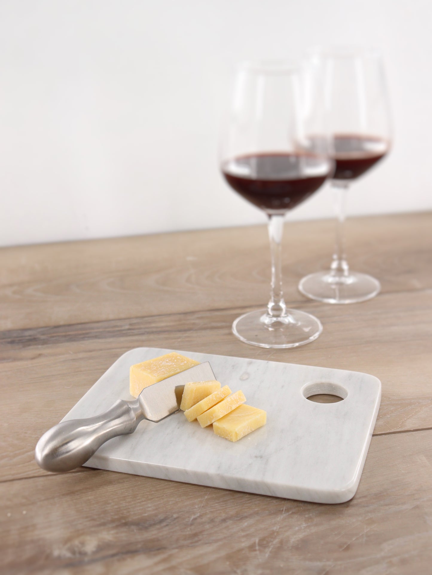 White Marble Cheese Platter